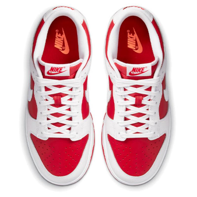 Nike Dunk Low Championship Red Skate Shoes Sneakers DD1391-600
