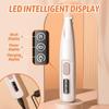 Pet Micro Precision Trimmer, перезаряжаемый беспроводный триммер для лап собак с низким уровнем шума и светодиодной подсветкой, многофункциональные машинки для стрижки домашних животных для глаз, ушей, лица
