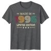 Made In 1996 Unisexs T Shirt 30th Birthday Gift Limited Edition