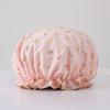 Waterproof Shower Cap Double Elastic Shower Cap Dustproof And Smokeproof Shampoo