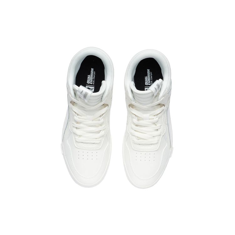 Li Ning We I Superwave Mid Skate Shoes Women Skate Shoes Snow-White AGCR234-1