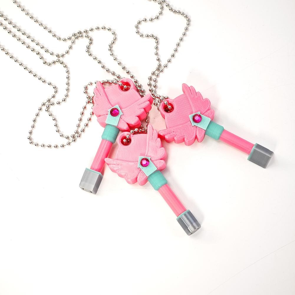 Сезон 3 Корейская традиционная игра Кальмар Ожерелье 3D Печать Косплей Ожерелье Брелок-кальмар для фанатов ТВ Семейных вечеринок Подарков