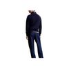 Tommy Hilfiger Американский Винтажный Гольф-Костюм Однотонный Простой Воротник-стойка Бизнес-Повседневный Пуловер Прямые Брюки Весенне-Осенняя Толстовка 78J6867-410