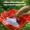 Легкая пластиковая станция для полива бабочка Садовые аксессуары, которые служат и опорой для цветов, и поилкой для птиц