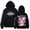 Harajuku Kpop Demon Hunters Graphic Hoodie Mira Rumi Zoey Huntrix Print Hooded Pullover Man Woman Fans Gift Casual Sweatshirt
