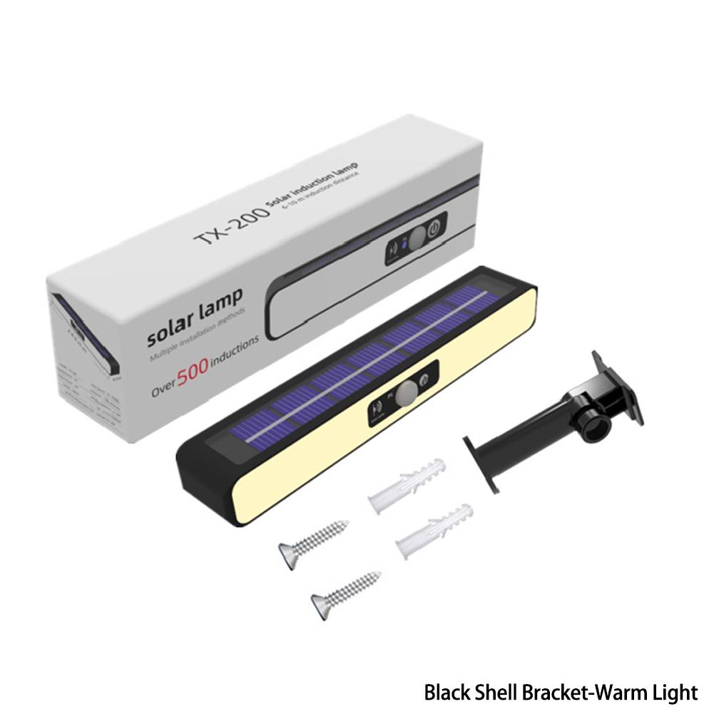 36 светодиодных уличных солнечных ламп с датчиком движения, 3 режима, водонепроницаемые лампы для сада, гаража, дорожки