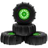 4 Pcs Remote Control Car Tire 138Mm 17Mm Wheel Hex Replacement For ARRMA Mojave TRAXS UDR FS Yikong