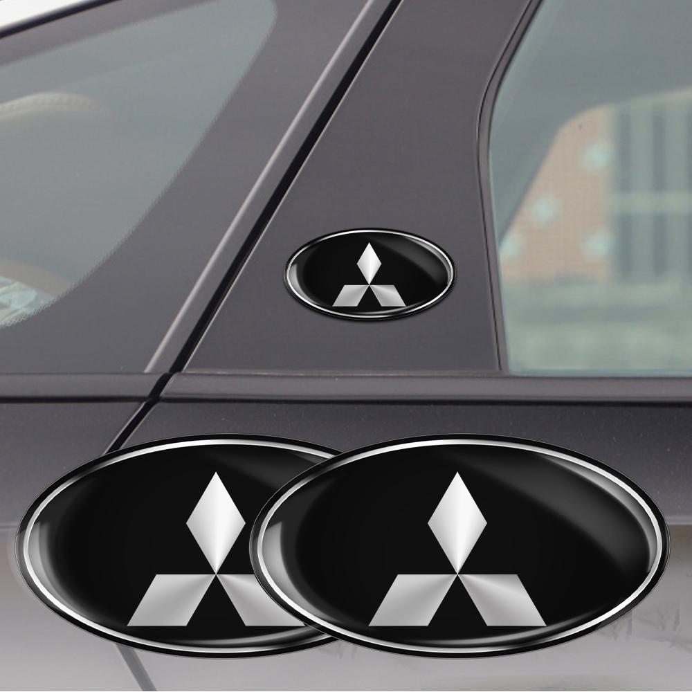 Авто Стайлинг ABS Алюминий Кузов Задний Багажник Декоративные Наклейки Для Mitsubishi Asx Lancer 10 Outlander Pajero Ralliart Авто Аксессуары