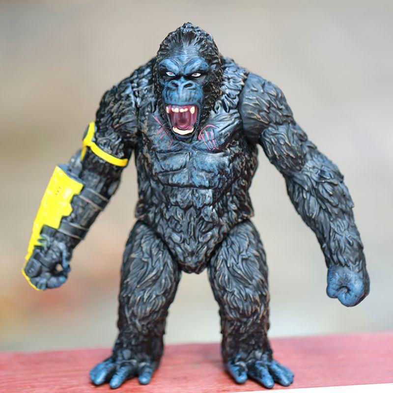 2024 Новые Godzilla Vs Kong 2 Эволюционная Версия Король Горилл Конг ПВХ Фигурки Действия Коллекционная Модель Игрушки Подарки для Детей 16см
