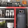 Утолщенная газовая стойка из нержавеющей стали для кухонного стола, многофункциональная газовая плита, стойка для хранения