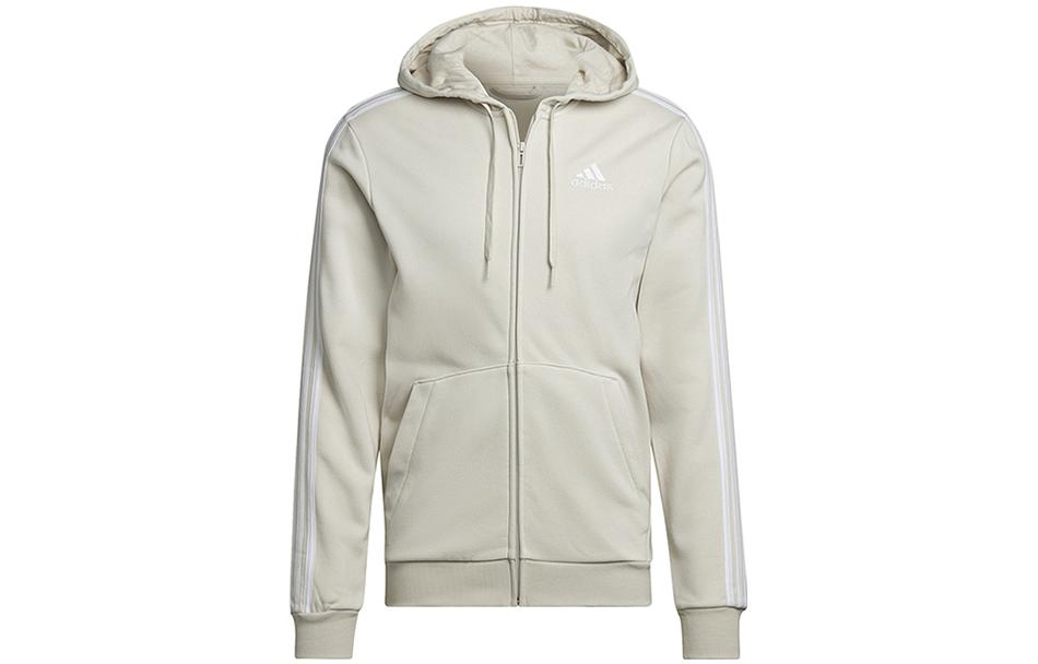 Adidas Essential Jackets Men's Gray Hooded Moderate Other HL2260