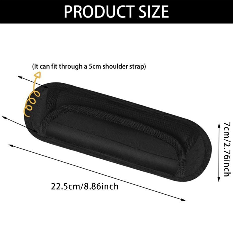 Черный уменьшающий вес плечевой ремень для рюкзака, декомпрессионный двойной плечевой ремень, широкий школьный ремень, плечевой ремень, аксессуары