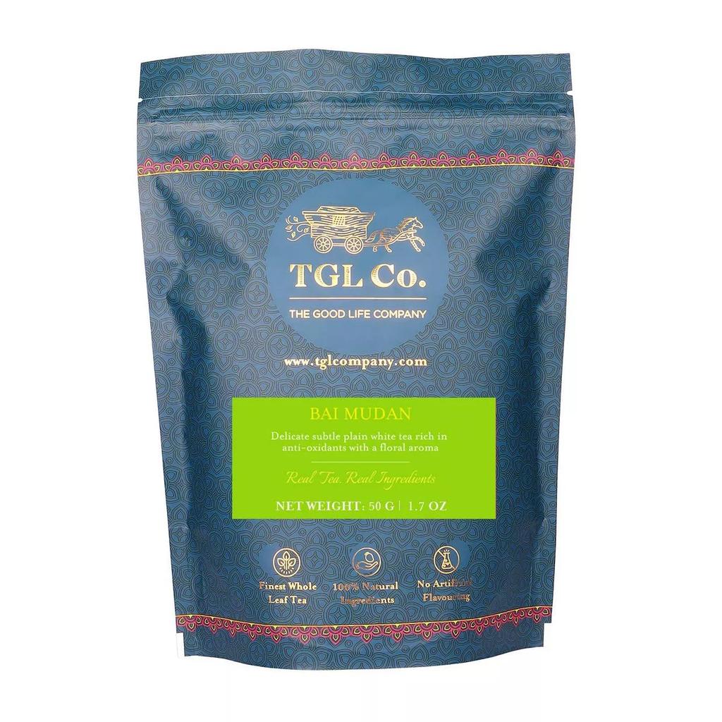 Bai Mudan Tea (white Peony) (50 G), Bai Mudan White Tea, TGL Co.