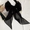 Шарф для женщин Универсальный Цветок на шею Универсальная Полосатая Повязка на голову Повязка на волосы Шарф
