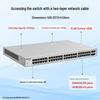Ruijie RG-NBS3200-48GT4XS-P-E 48-Port Gigabit PoE+ Managed Switch