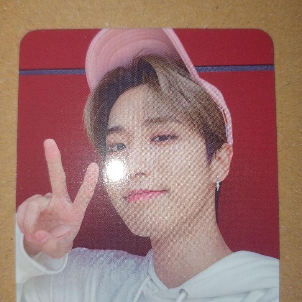[USED] StrayKids Han Trading Card Sanoku Maxident Public Recording 1st Round