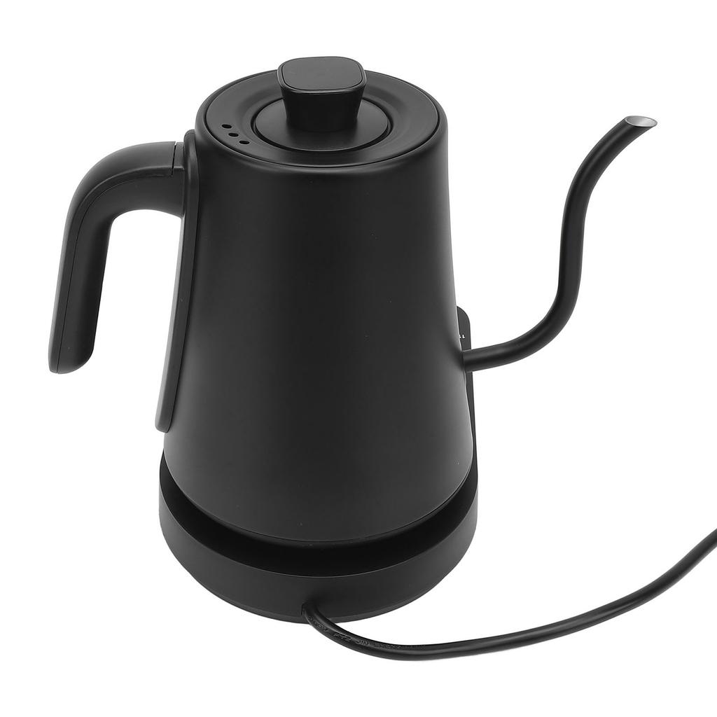 Чайник для пуровера 1200 Вт 1000 мл 5 уровней температуры Электрический чайник с гусиным носом для чая и кофе
