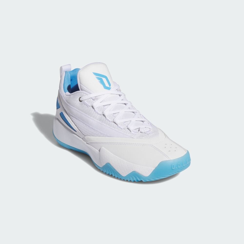 adidas DAME CERTIFIED 2 Обувь Белая обувь и обувь Спортивная обувь Унисекс Баскетбольная обувь IE7794 Белая / Сине-серый / Серебристый металлик