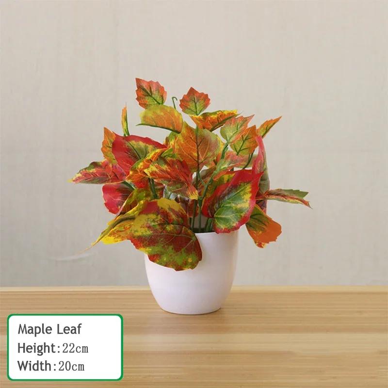 Artificial Plants Bonsai Fake Plants Home Decoration Acssories Plant Plant Pot Offi Decoration Living Room Decoration