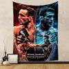 Гобелен UFC Fight Night, Постер Чендлера и Порье, Настенный декор для спальни, гостиной, общежития