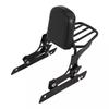 Motorcycle Sissy Bar Backrest Luggage Rack For Harley Dyna Street Bob 2006-2017 Low Rider 2016-2017 Super Glide 2006-2010