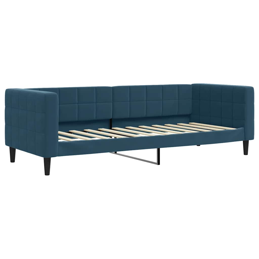 Daybed Blue 80x200 cm Velvet