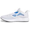 Edge Rc 3 Round Toe Lace-Up Fabric Breathable Low-Top Running Shoes Men Sneakers White Blue EG1418
