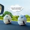 Cute Anime Stealing Hamster Car Interior Decoration Gourmet Hamster Figures Auto Dashboard Decoration For Car Accessories Woman