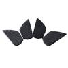 Real Carbon Fiber Interior Door Handle Bowl Cover Trim For Honda Civic 2016-