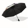 1pc Baby Yoda Artwork Umbrella with Plastic Handle,Suitable for All Seasons Home Travel Outdoor UmbrellaM1050