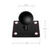 1 Inch Ball Head Combo Mount Holder with Double Socket Arm & Round Square Diamond AMPS Base Adapter for Gopro Camera Car Mount