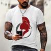 Vintage Men's T Shirt 3d Sparta Print Short Sleeve Tops Summer Street Hip Hop T-shirts For Men Oversized Tee Shirt Man Clothing