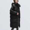 2025 New Down Jacket Women's Medium and Long Loose Thickened White Duck Down Winter Coat
