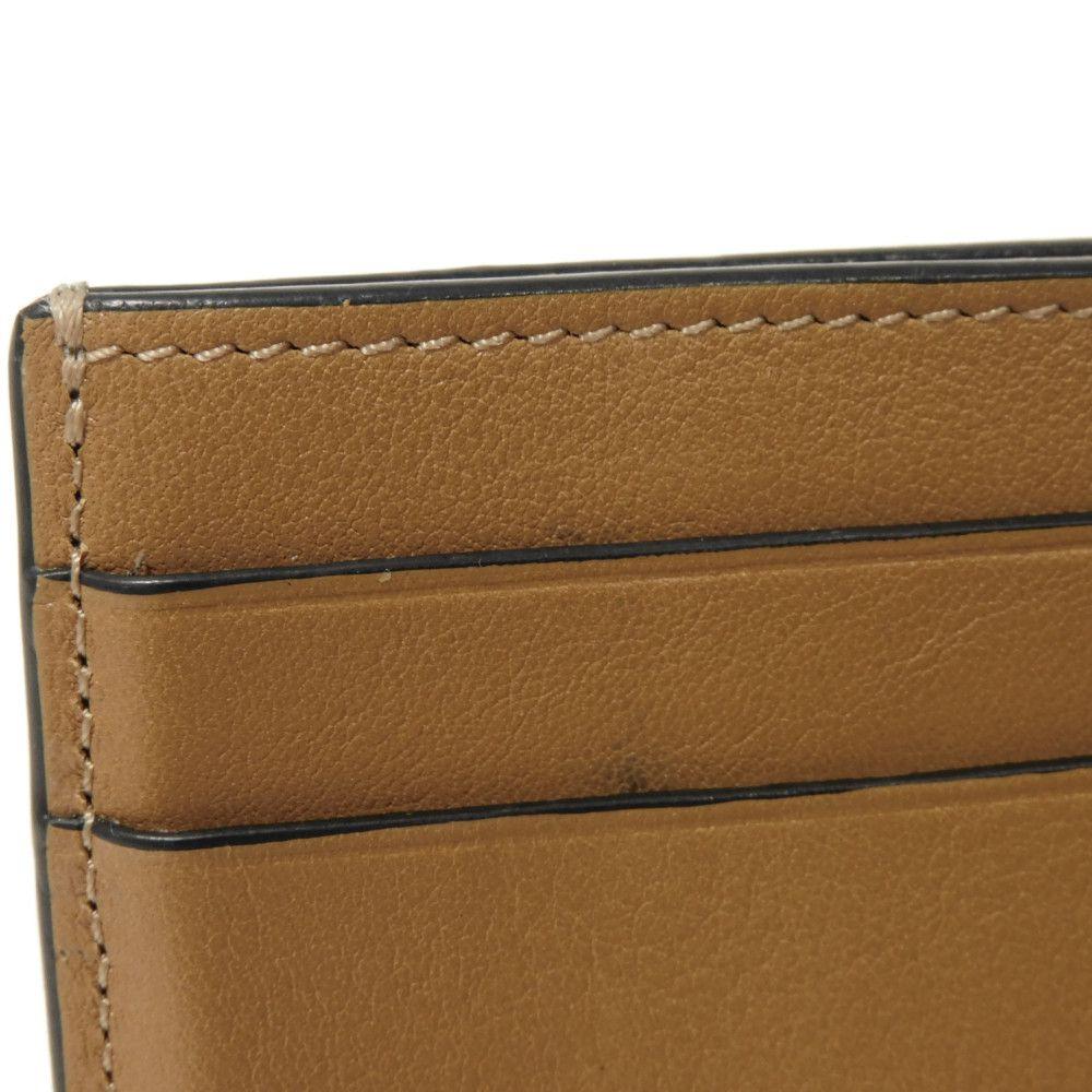 Used 12695 Trifold Wallet C660TR2X03 7942 Pastel Marble Green Ash Gray Brown Anagram Unisex from Japan AUTHENTIC