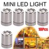 10 шт. Прочный Маленький Мини-Светодиодный Фонарь Работающий от Батарейки Цветная Лампочка Электронные Аксессуары для Основы Фитиля Фонаря