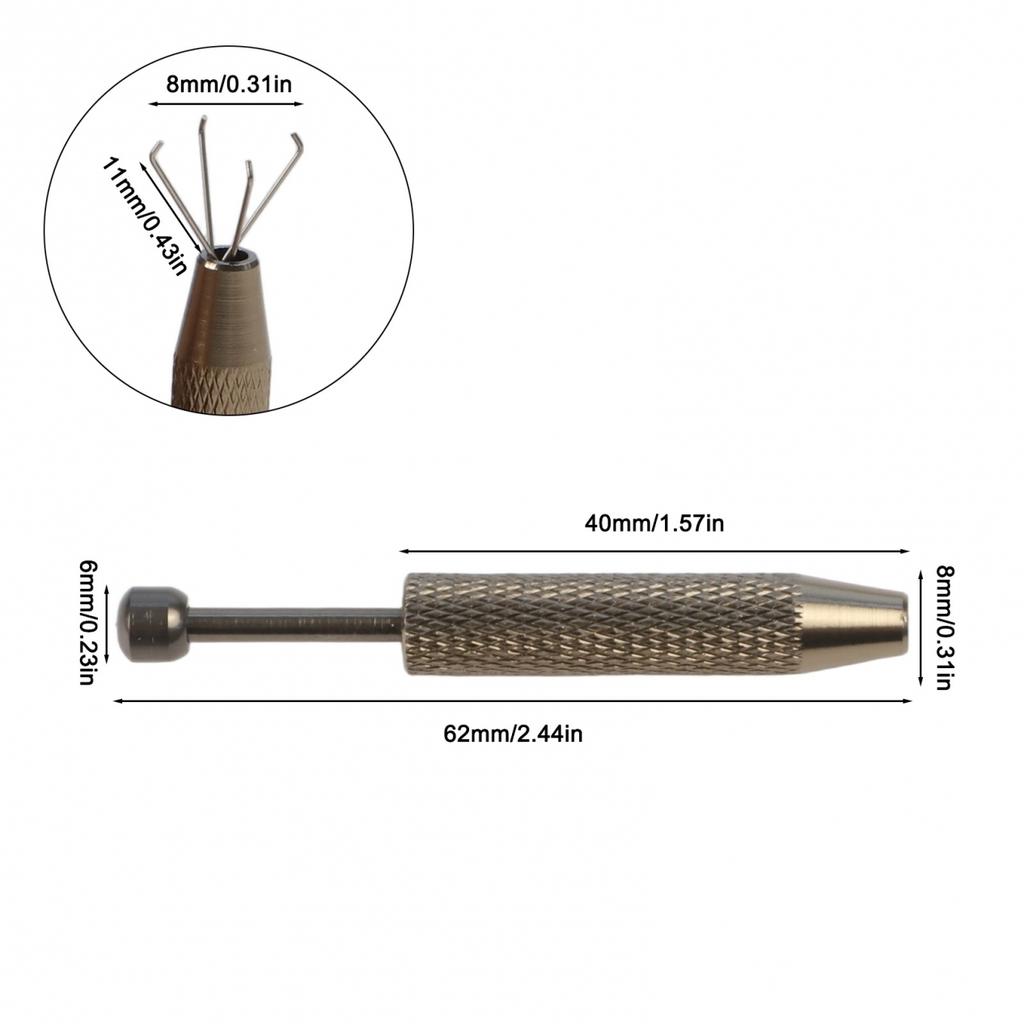 Tweezer Perfectly Suited For Picking Up Beads Screws And Other Tiny Objects