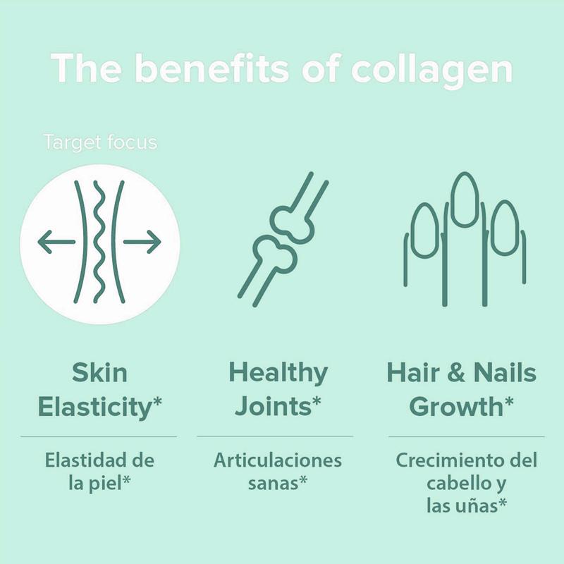 Unisex complex collagen capsules, supporting skin health, hair and nail growth, and joint health. Non-GMO, 120 capsules.