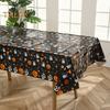 Скатерть на Хэллоуин, экологически чистая, без запаха, с принтом тыквы, одноразовая скатерть, украшение для вечеринки на Хэллоуин