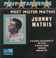 7inch Record JOHNNY MATHIS Meet Mister Mathis TFE17177 FONTANA 1958 UK Pop Used