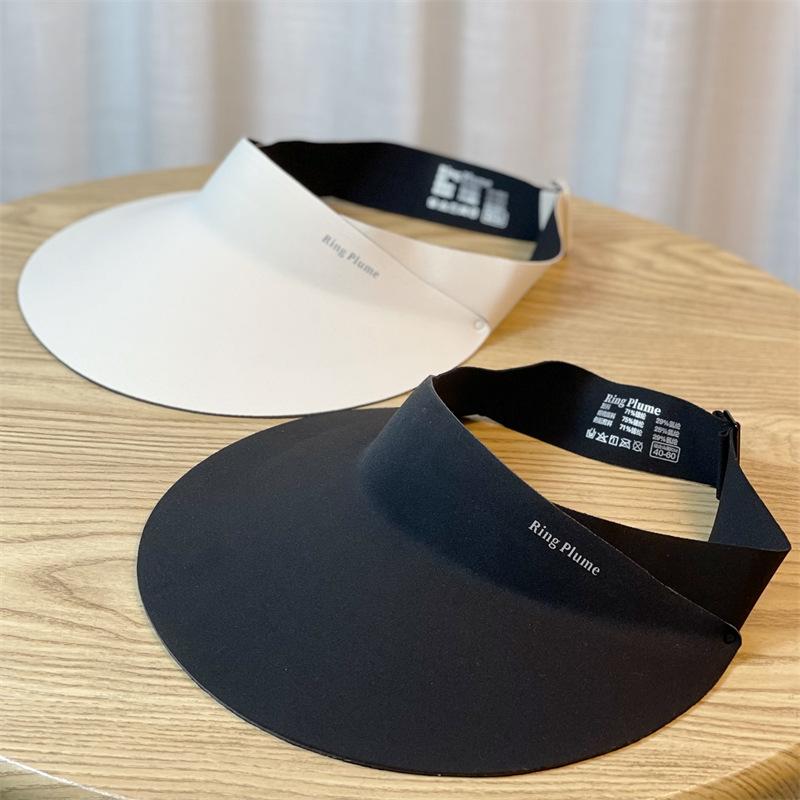 Wide-brimmed sun protection hat for women, outdoor sports visor, UV protection sun hat for men, adult casual versatile hat