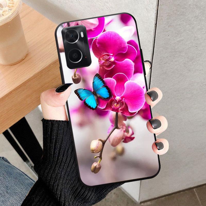 Роскошный TPU Чехол для Телефона OPPO A36 A76 A96 4G Силиконовый Защитный Мягкий Задний Чехол Fundas Для Realme 9i 4G Ударопрочный Задний Чехол