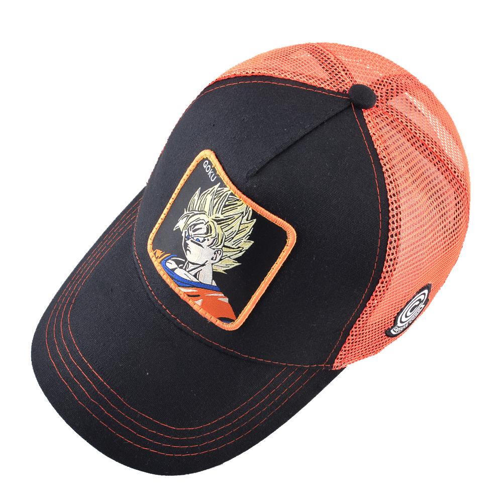 Бейсболки мужские с вышивкой мультфильм аниме ролевая шляпа женские Snapback кепки в стиле хип-хоп сетчатые кепки дальнобойщика