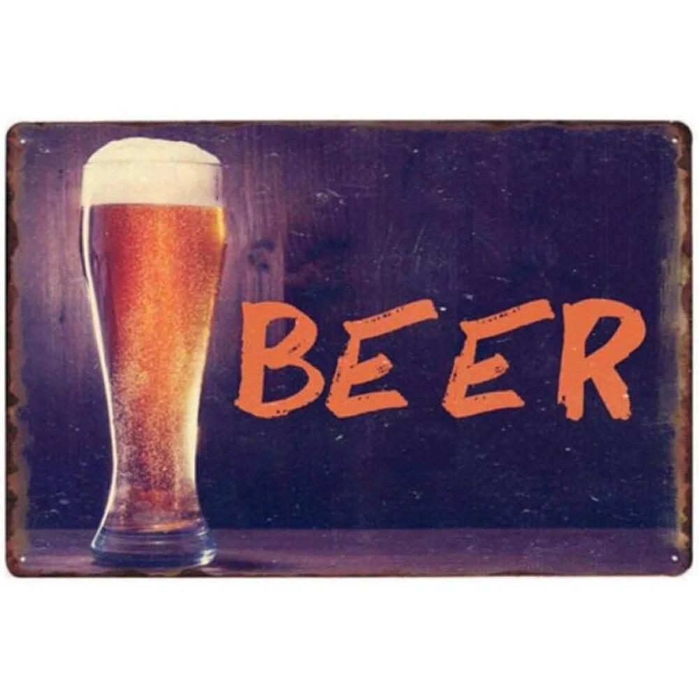Cheers A Beer Free Beer Tomorrow Metal Tin Signs Posters Plate Wall Decor for Man Cave Bars Cafe Clubs Retro Posters Plaque