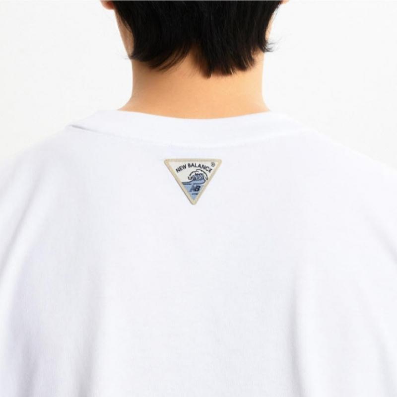 New Balance Футболка Lqj Nbnee21643 10 Uni Nb Boy Surfing с коротким рукавом Tee Se