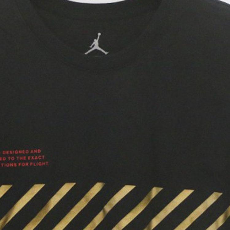 Air Jordan Game Shoe T-Shirt 'Black' Men's CD5838-010