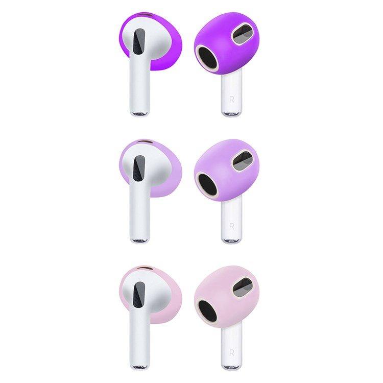 Apple AirPods 3 Earbuds, 3 Pairs, Purple