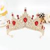 Украшения для волос Барочные Королевские Тиары Роскошная Корона Принцессы Изысканный Свадебный Головной Убор для Женщин Девушек