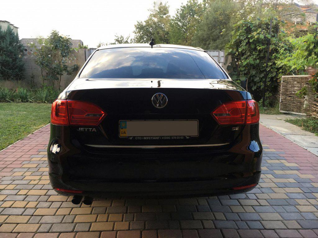 Кромка багажника (нерж) 2014-2018 для Volkswagen Jetta