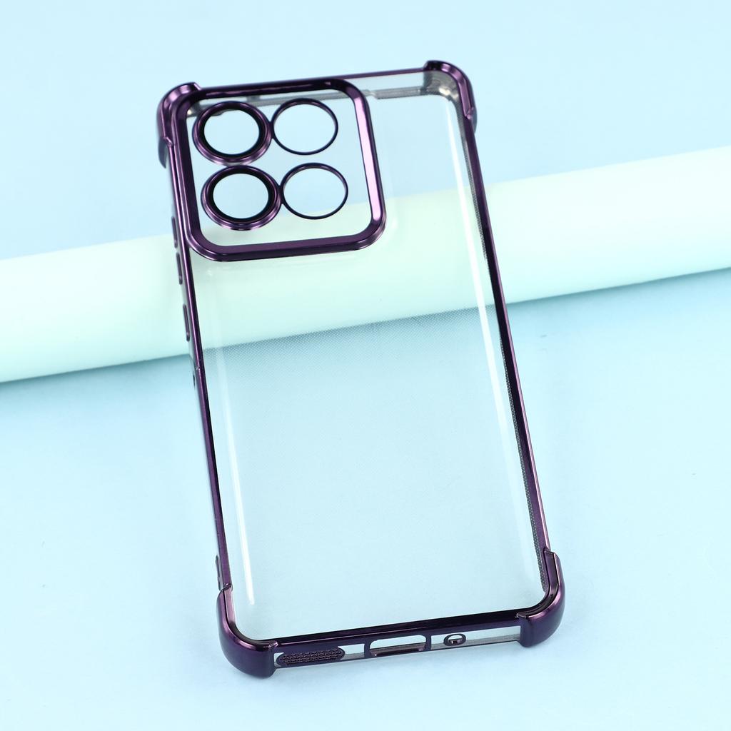 For Motorola Moto G86 5G Case Reinforced Corners TPU Clear Back Cover