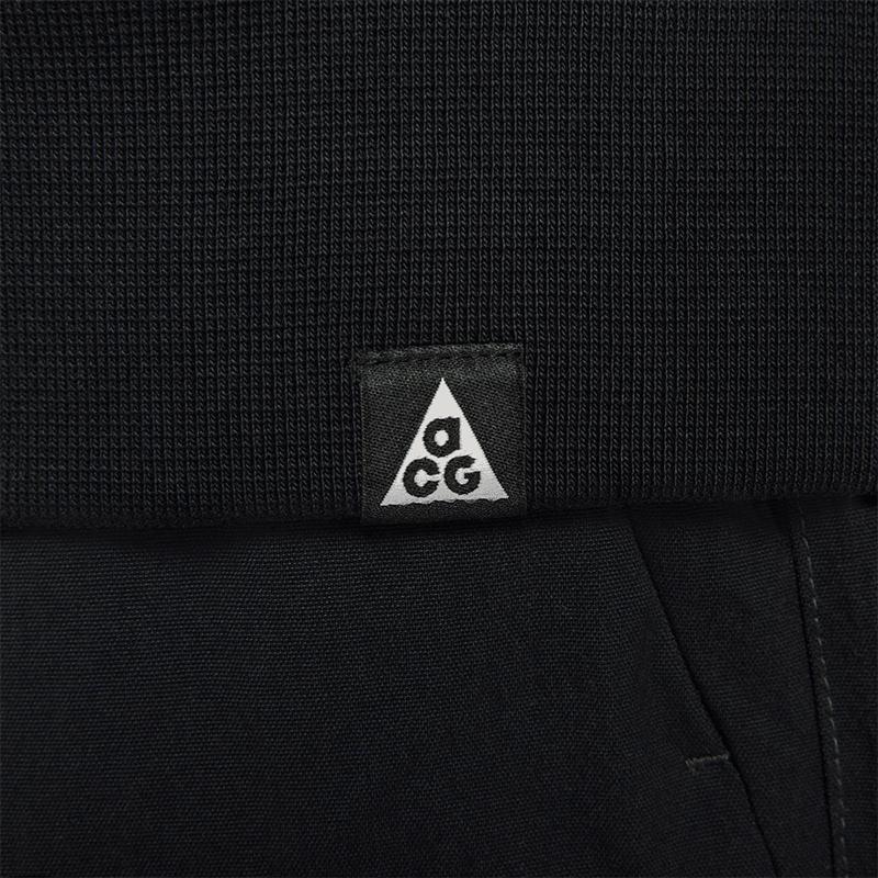 Nike Толстовки ACG Мужские Черные С Круглым Вырезом Средней Плотности HV1120-010